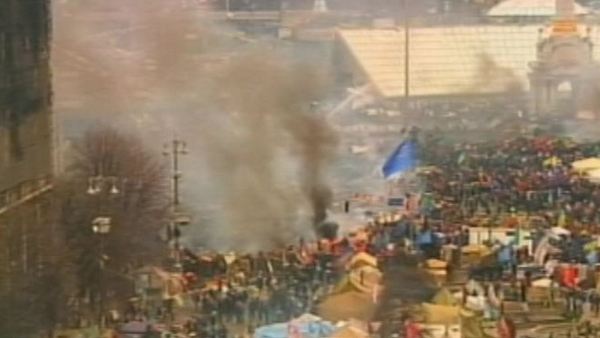 Protests in Kiev, Ukraine, Februiary 19, 2014