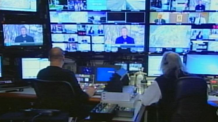 CHCH control room, January 29, 2014