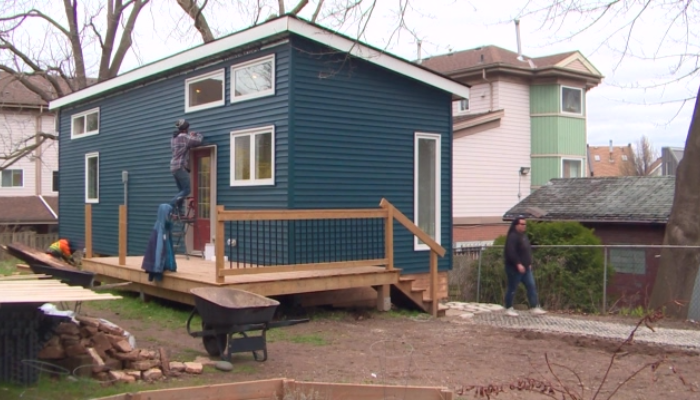 Hamilton-based housing initiative building tiny homes in backyards