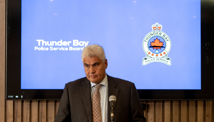 thunder bay police chief rebuilding trust