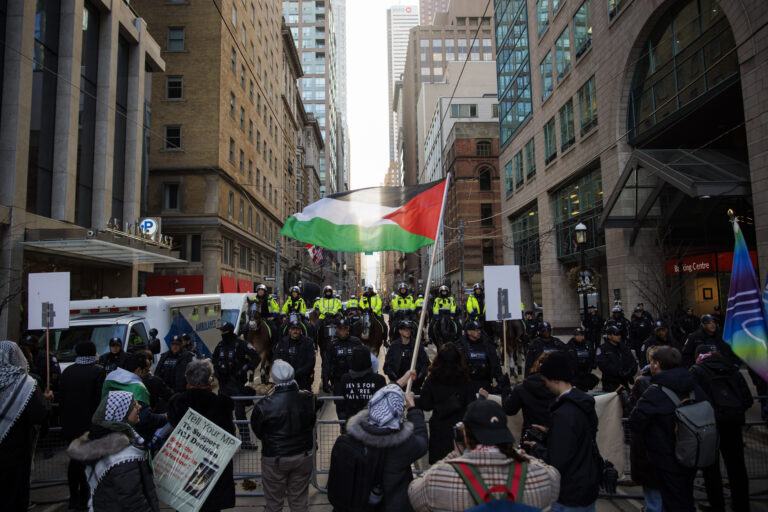 toronto protest palestine