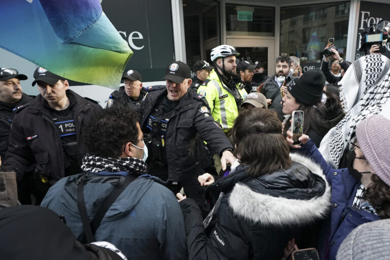 toronto palestine protest