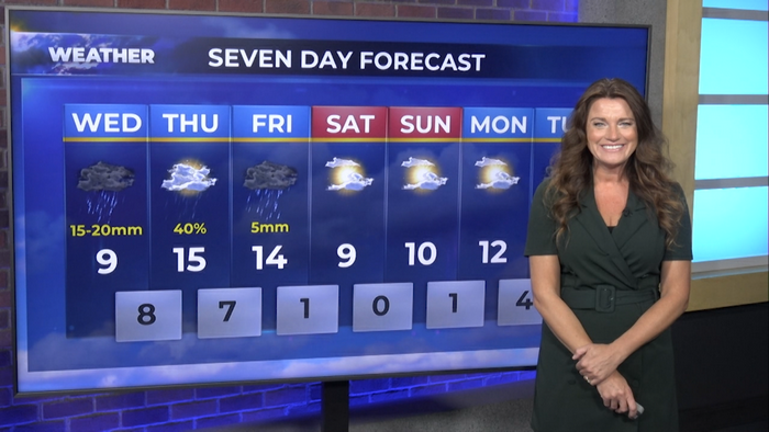 Evening weather forecast for April 16, 2024