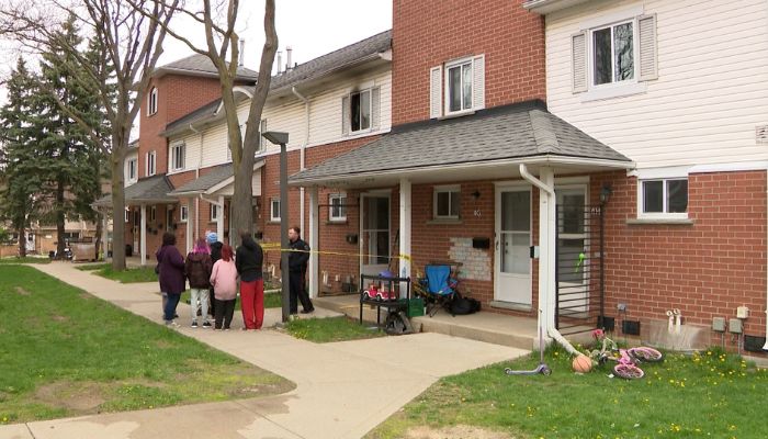 Brantford fire home
