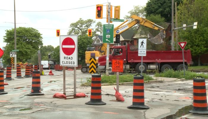 Hamilton summer road closure