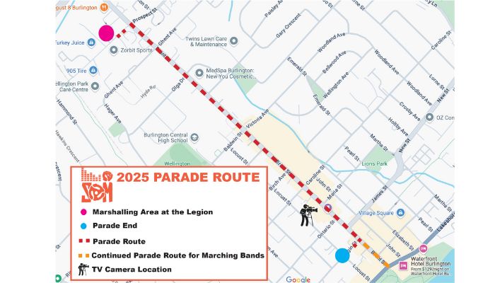 Burlington Sound of Music parade