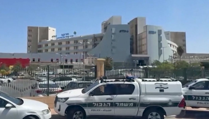 iran israel war - hospital bombed by missiles in tel aviv