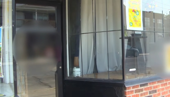hamilton business vandalized