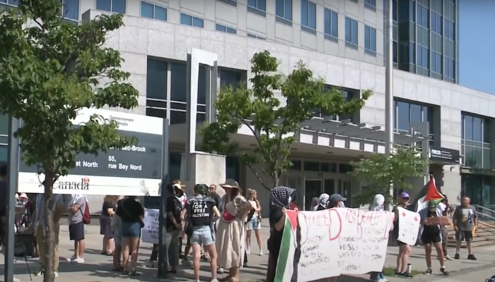 palestine rally