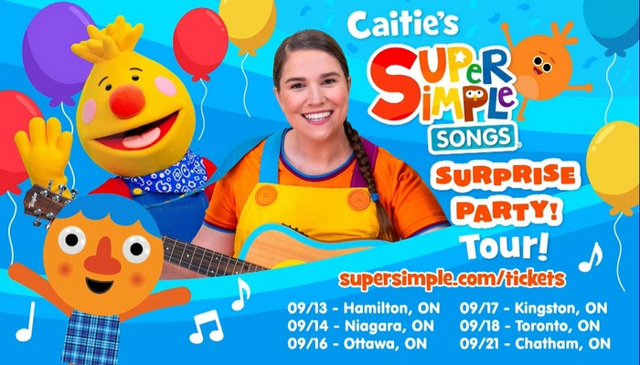 Caitie's Super Simple Songs Surprise Party,
