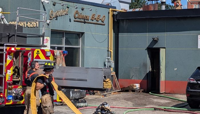 Chinese restaurant fire Cannon