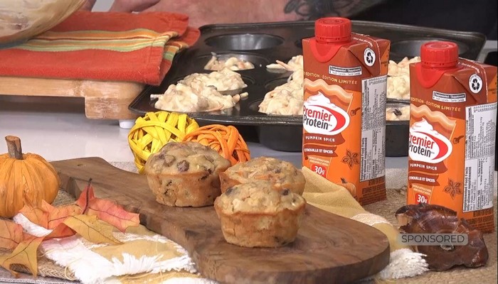 Pumpkin Spice Morning Glory Muffins