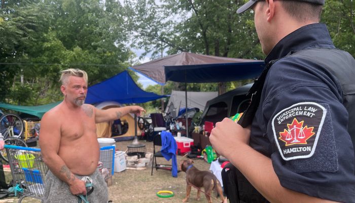 Hamilton encampment eviction cycle