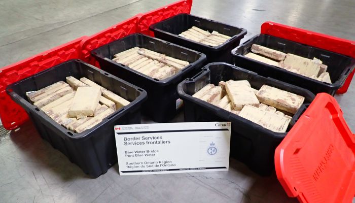 Canadian border cocaine Port Edward