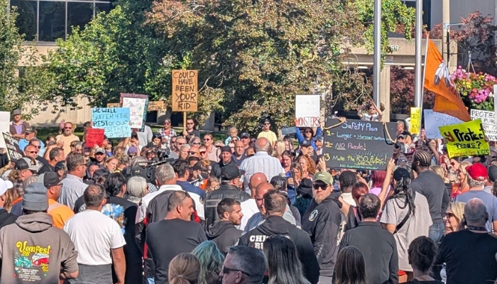 child sexual assault rally