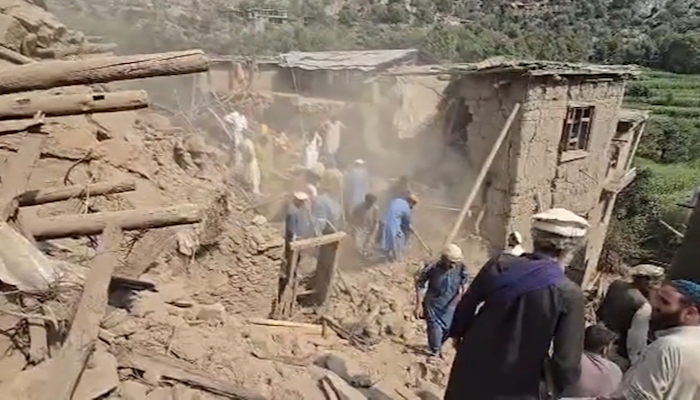 afghanistan earthquake