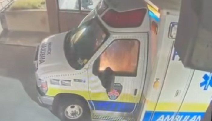 hamilton ambulance fire
