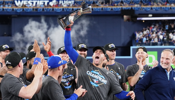toronto blue jays alcs champions world series george springer