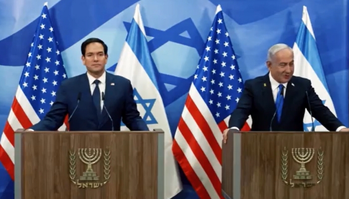 u.s. secretary of state Marco Rubio, netanyahu israel meeting