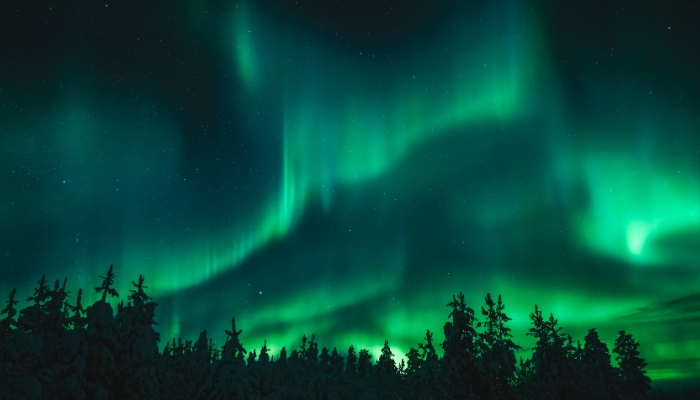 Northern Lights from Canva