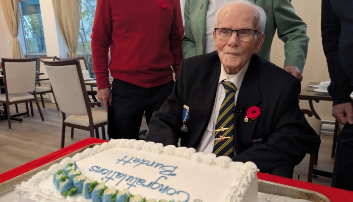 Burd Sisler Canada's oldest