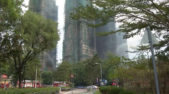 Hong Kong deadly high-rise fire