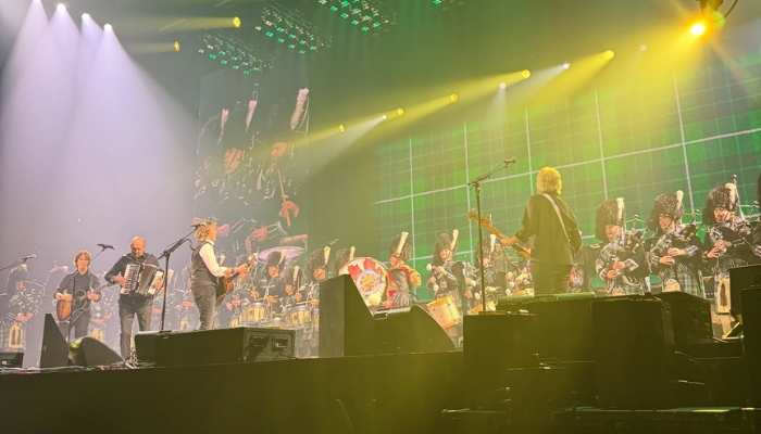 Paris Port Dover Pipe Band Paul McCartney