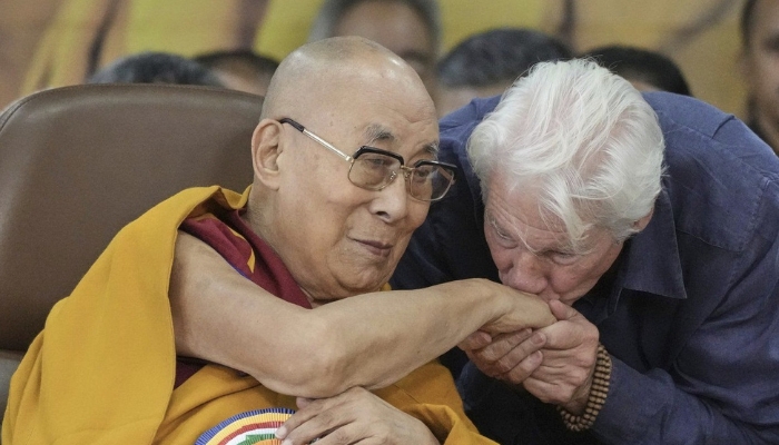 CP ONLY - Richard Gere, Dalai Lama