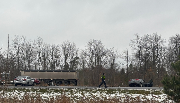 Brantford 403 east crash