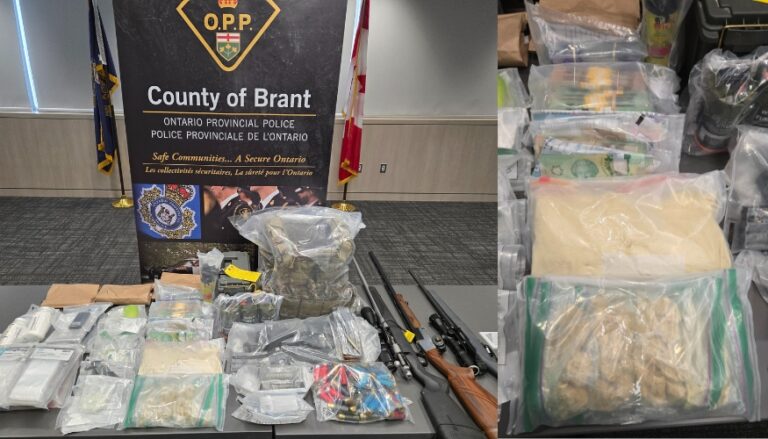 Brantford Paris drugs weapons arrest