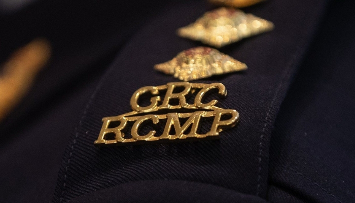 CP ONLY -- An RCMP epaulette
