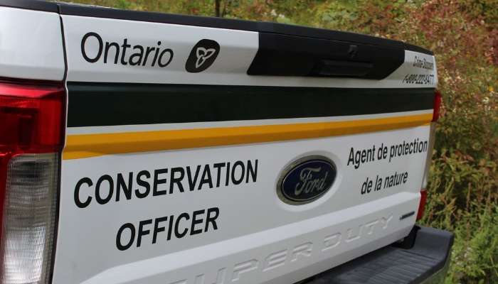 Ontario Conservation truck