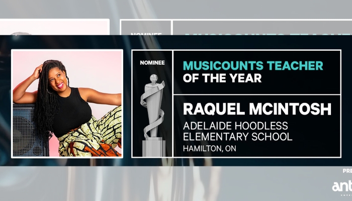 Raquel McIntosh from Adelaide Hoodless Elementary School
