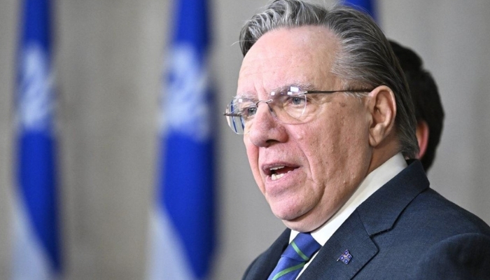 CP ONLY - Quebec Premier Francois Legault