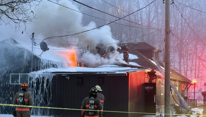 Amalfi’s Crystal Beach fire