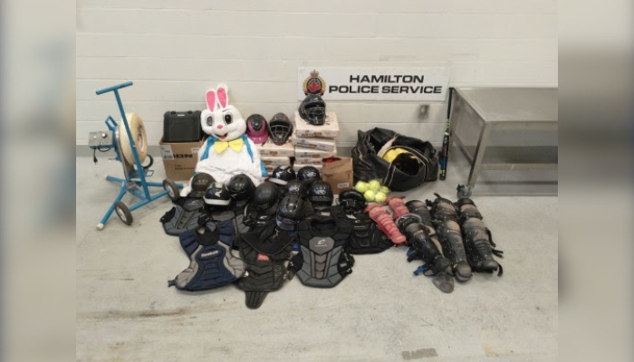 Hamilton police charge east storage