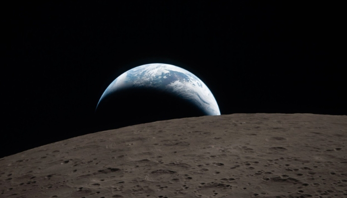 earth moon artemis ii nasa mission