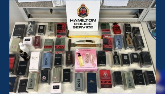Hamilton fragrance Shoppers robbery