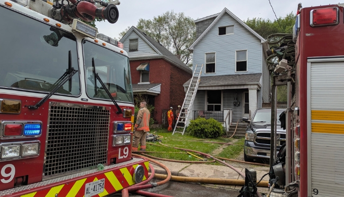 house fire Hamilton