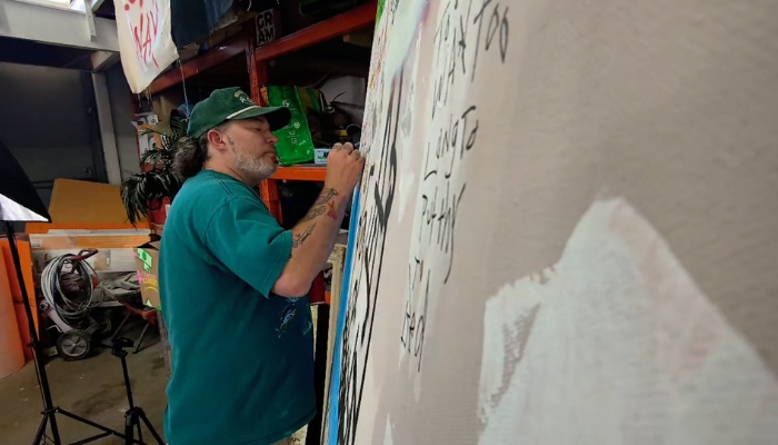 Hamilton artist Aldershot studio
