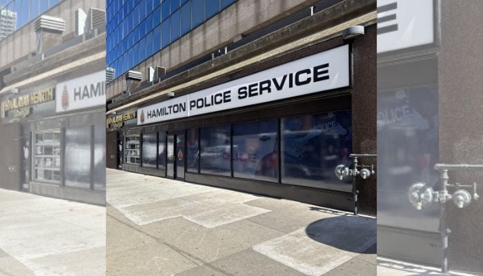 Hamilton police downtown substation