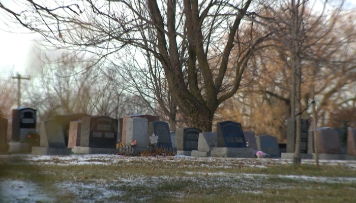 Thorold Muslim burial