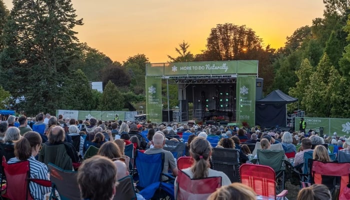 Concerts in the Garden series