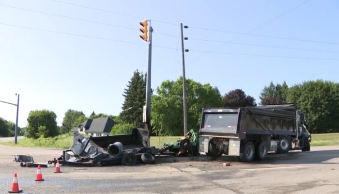 Hwy 5 Brock Rd Crash
