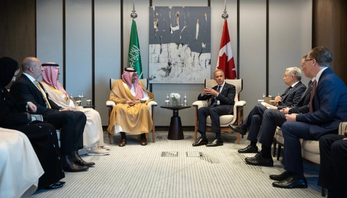 Carney Saudi trade meeting