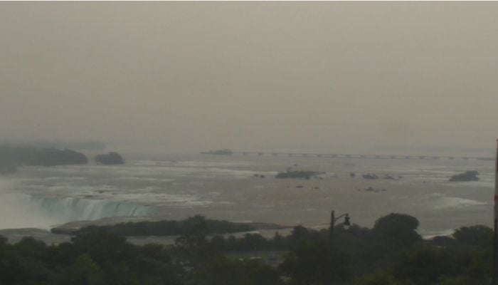 Ontario forest fire smoke air quality