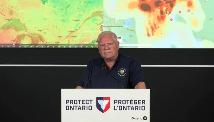 Doug Ford Ontario wildfires