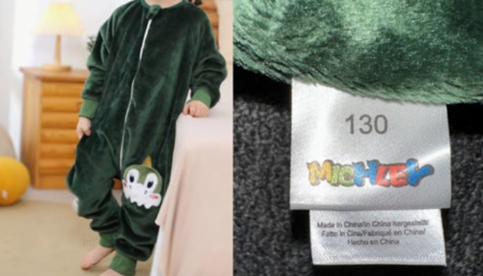 Recalled Pyjamas