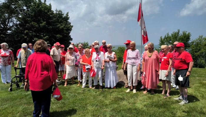 O'Canada national singalong