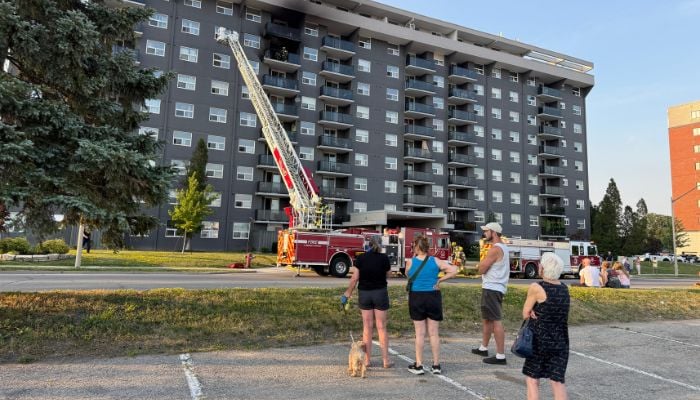 Welland apartment fire
